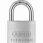 Preview: ABUS TITALIUM Hangschloss 64TI/50 Lock-Tag Vorhängeschloss Bügelschloss 