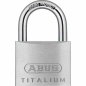 Preview: ABUS TITALIUM Hangschloss 64TI/50 Lock-Tag Vorhängeschloss Bügelschloss 