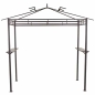 Preview: SIENA GARDEN BBQ Pavillon rechteckig 244x127 cm Stahlgestell pulverbeschichtet 