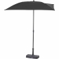 Preview: SIENA GARDEN Schirmständer Balkonständer 20 kg anthrazit Kunststoffrohr 18-36 mm 