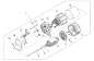 Preview: MATRIX Ersatzteil Rotorschraube Rechtsgewinde für Stromerzeuger PG 6000 D Silent 