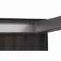 Preview: ALLIBERT Lofttisch Futura 165x95 cm graphit Vollkunststoff Gartentisch 