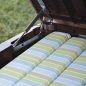 Preview: KETER Kissenbox Rattanoptik Sumatra, anthrazit 145x73x64 cm, Kunststoffgeflecht 
