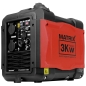 Preview: MATRIX Notstromaggregat Stromerzeuger Stromgenerator Inverter Benzin PG3000i-USB  
