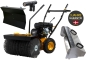 Preview: TEXAS Kehrmaschine Benzin 70 cm Laubsammler Schneeschieber Handy Sweep 710TG SET 