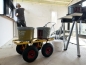 Preview: RAVENDO Plattenwagen Lasten Karre Schwerlast Wagen 300kg Luftrad *2.WAHL* 