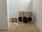 Preview: RAVENDO Plattenwagen Lasten Karre Schwerlast Wagen 300kg Luftrad *2.WAHL* 