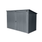 Preview: ZIPPER ZI-MTB3 Mülltonnenbox Mülltonne Tonnenverkleidung Müllbox Metall anthrazit 