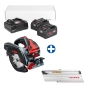 Preview: MAFELL PowerSet K 65 18M bl PURE Handkreissäge Handkreissäge inkl 2x 8Ah Akku 