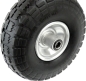 Preview: HBH Schwerlast Ersatzrad PU-Rad pannensicher Sackkarrenrad Rad für TK320  