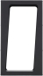 Preview: MAGNUS Brennholzregal R159 Schwarz Kaminregal Holzregal Ofenregal Regal 