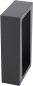 Preview: MAGNUS Brennholzregal R159 Schwarz Kaminregal Holzregal Ofenregal Regal 