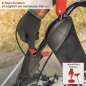 Preview: Scheppach Kehrmaschine Benzin 100cm Laubsammler Schneeschieber 3in1 SET SC2200PE Radantrieb|Stollenreifen|E-Start|4 Gänge|4,9PS