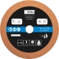 Preview: GÜDE Schleifscheibe Set Ersatzscheibe 75x10x20mm K120/400 für Schleifer GDS75 