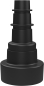 Preview: GÜDE Adapter-Set für Absauganlagen 100-28 4-tlg. 
