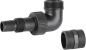 Preview: GÜDE Pumpenanschlussstutzen 1 1/4 AG 25/32 mm Schlauch mit Winkelstück 