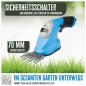 Preview: GÜDE Akku Gartenpflegeset Grasschere Heckenschere Strauchschere GPS 3,6V-1.5 