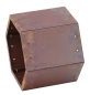 Preview: MAGNUS Brennholzregal R162 Rost Kaminregal Holzregal Ofenregal Regal 
