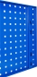 Preview: GÜDE Lochwand 1200P/1 Rückwand Werkzeughalter 38x38 Lochmatrix blau 