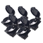 Preview: MATRIX 5er Set Steckdose Typ E/F IP44 16A staubdicht, regensicher, Industriesteckdose,  