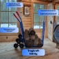 Preview: TRESTLES Sackkarre Treppensteiger für Holz Brennholz Holzstransport S101PHS 