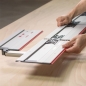 Preview: MAFELL Führungsschiene F-Max3 4-teilig bis 148 cm inkl Winkelanschlag und Koffer 