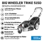 Preview: GÜDE Premium Rasenmäher Trike Benzin mit Antrieb Big Wheeler Trike 515D 4in1 4-Takt | 196cm³ | 5,03PS | 51cm | 1800m² | Mulchkeil