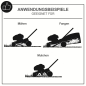 Preview: Scheppach Rasenmäher Benzin mit Antrieb Trike 51cm Breite 6in1 5,2PS MS197-51B 