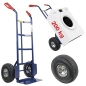 Preview: HBH® Sackkarre 200kg Luftreifen Stahlfelge TK200LU01 blau Transportkarre robust 