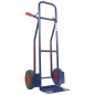 Preview: HBH® Sackkarre 200kg Luftreifen TK200LU04, hoher Rahmen, blau, Transportkarre  