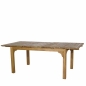 Preview: SIENA GARDEN Ausziehtisch Falun 150/175/200x100x74 cm Akazie natur rechteckig 