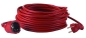 Preview: HEDI VK50P01 PVC-Verlängerungsleitung 50 m, rot ***NEU*** 