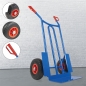 Preview: TRESTLES S01 blau Profi Sackkarre Transportkarre Stapelkarre 250kg PU Rad 2.WAHL 