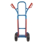 Preview: TRESTLES Profi Sackkarre Transportkarre Vollgummi Rad 250kg S04 blau *Gebraucht* 