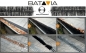 Preview: Batavia Rinnenigel Dachrinnen Laubschutz Dachrinnenschutz 4 Stück je 2 Meter 