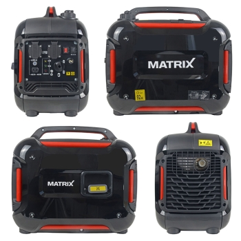 MATRIX Notstromaggregat Inverter Stromerzeuger Benzin leise PG2000i-2 *2.Wahl* 