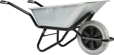 HAEMMERLIN Schubkarre Bauschubkarre Clipso Excellium 120 Vollgummirad 120l 200kg  