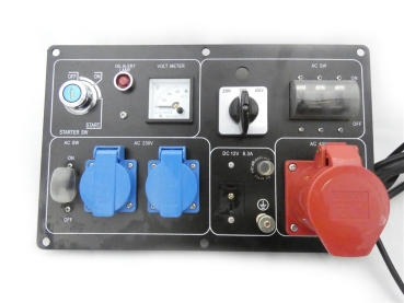 MATRIX Ersatzteil Bedienkonsole für Generator Stromerzeuger PG 6000 D Silent 