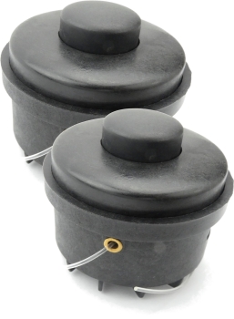 Matrix 2x Fadenkopf Mähfaden Fadenspule komplett für Rasentrimmer BLT 18-280 Li 