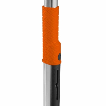 SIENA GARDEN Unkrautstecher Unkrautschutz 100x31cm mit Griff schwarz/orange 