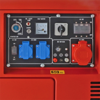 MATRIX Diesel Stromerzeuger Stromgenerator Notstromaggregat PG 6000-D-Silent