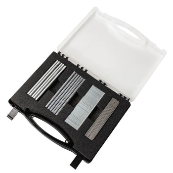 Scheppach Tackerklammern Set Klammern Nägel Koffer passend für Druckluftnagler 