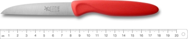 WINDMÜHLENMESSER Küchenmesser rot Polypropylen 1972 rostfrei 18 cm 