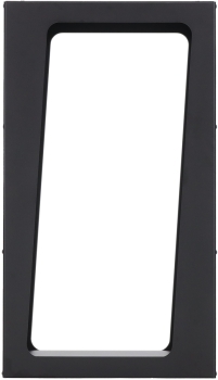 MAGNUS Brennholzregal R159 Schwarz Kaminregal Holzregal Ofenregal Regal 