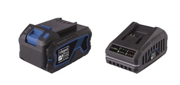 Scheppach 4Ah Starterkit Akku 20V und Ladegerät zu IXES 20V Serie SBSK4.0 2.Wahl 