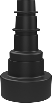 GÜDE Adapter-Set für Absauganlagen 100-28 4-tlg. 