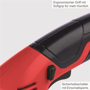 Scheppach Grasschere Strauchschere Akku GHS 7.2 2in1 7,2V 1,3Ah ***GEBRAUCHT*** 