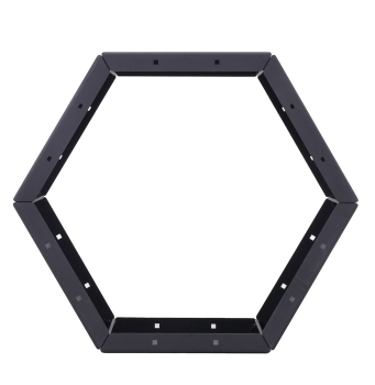 MAGNUS Brennholzregal R162 schwarz Kaminregal Holzregal Ofenregal Regal lackiert 
