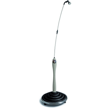 G.F. Gartendusche Sunny style grau Solardusche 140-200 cm Temperatur verstellbar 