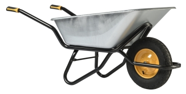 HAEMMERLIN Profi Schubkarre Bauschubkarre Clipso Excellium Luftrad 120l 200kg  